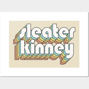 Retro Sleater Kinney Posters and Art